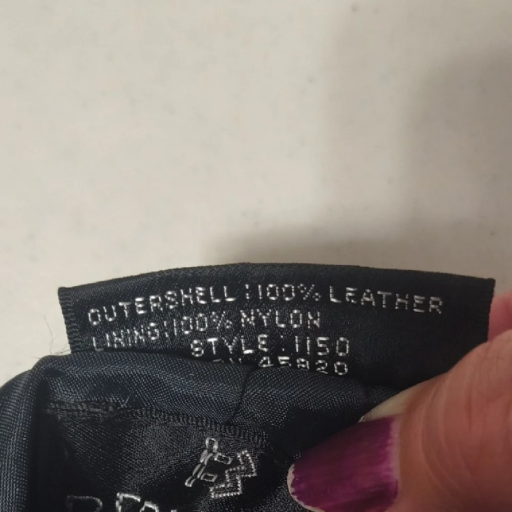 Berman'S Black Leather Skirt Size 4 - Picture 3 of 6